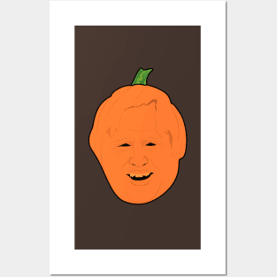 Boris Johnson Pumpkin Posters and Art